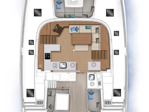 Location Catamaran Lagoon avec permis