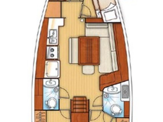 Location à Dème de Vólos - Bénéteau Oceanis 43 sur SamBoat
