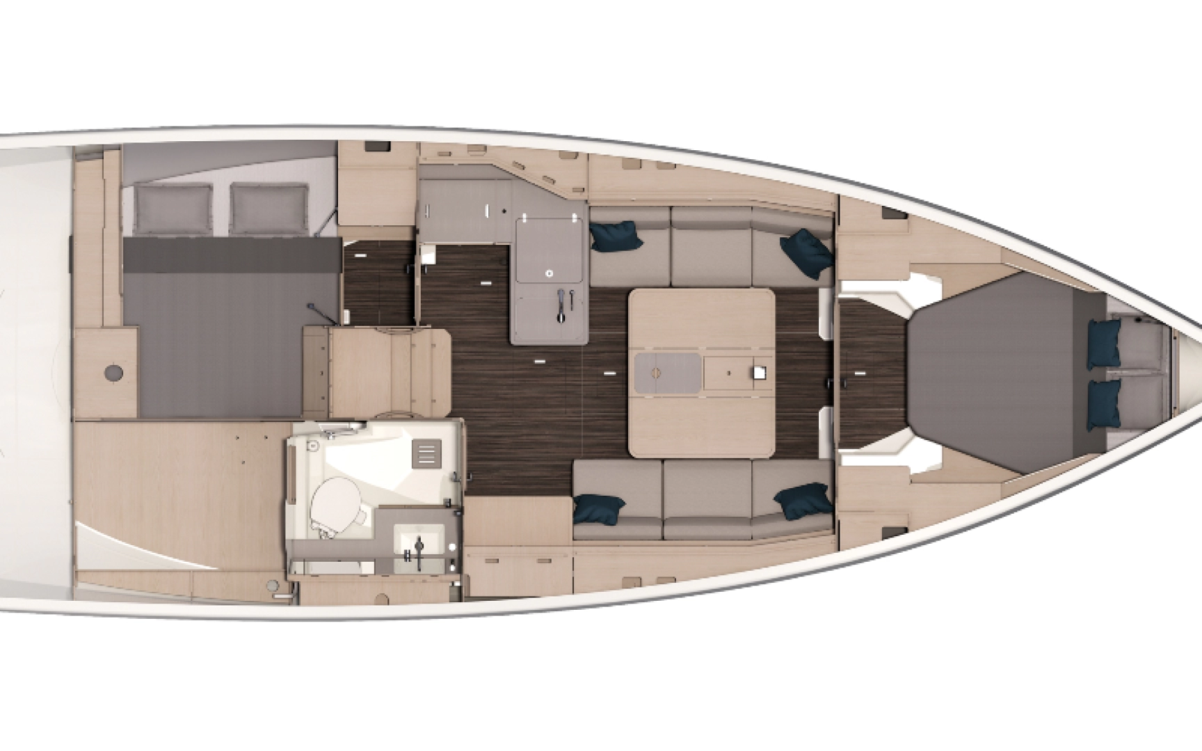Location Voilier à Arzon - 74 DUFOUR 37
