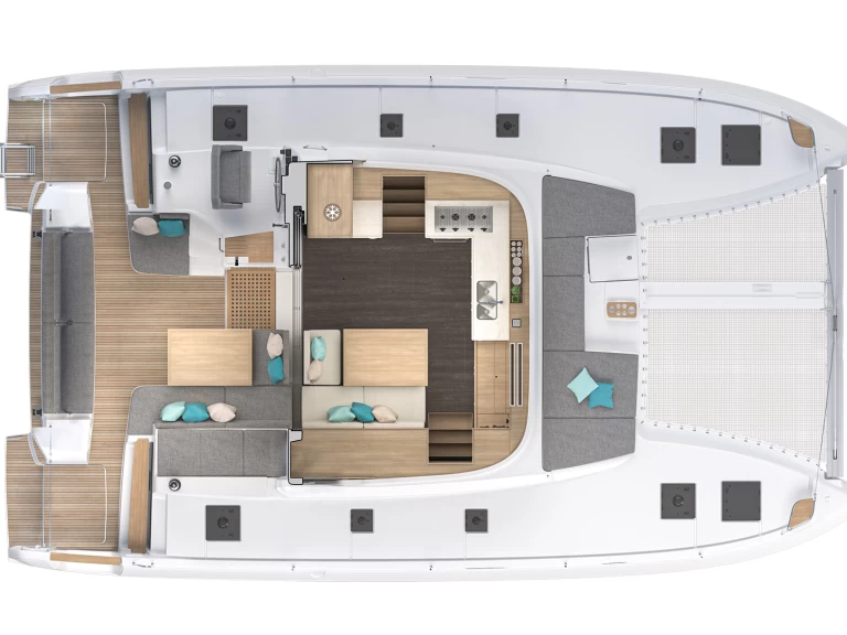 Location à Procida - Lagoon Lagoon 43 sur SamBoat