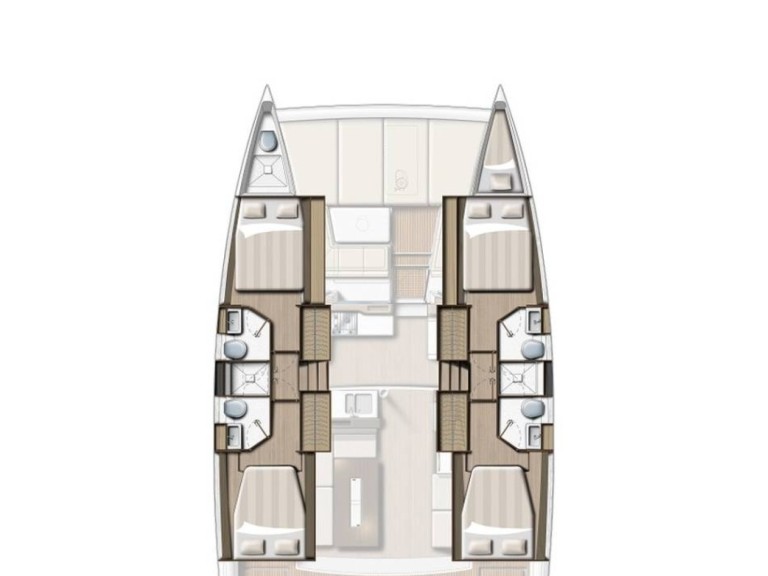 Location bateau Bali Bali 4.2 à Olbia sur Samboat