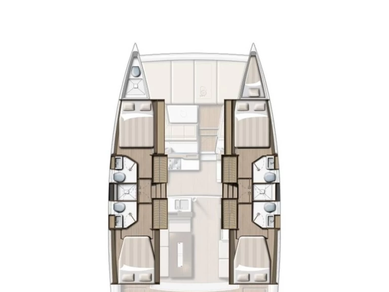 Location bateau Bali Bali 4.2 à Olbia sur Samboat