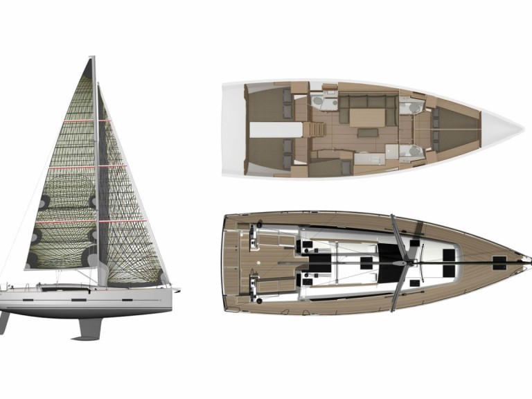Location à Hamble-le-Rice - Dufour Dufour 460 Grand Large sur SamBoat