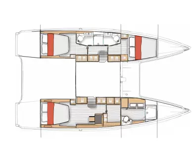 Location Catamaran à Porto-Vecchio - Excess Excess 13