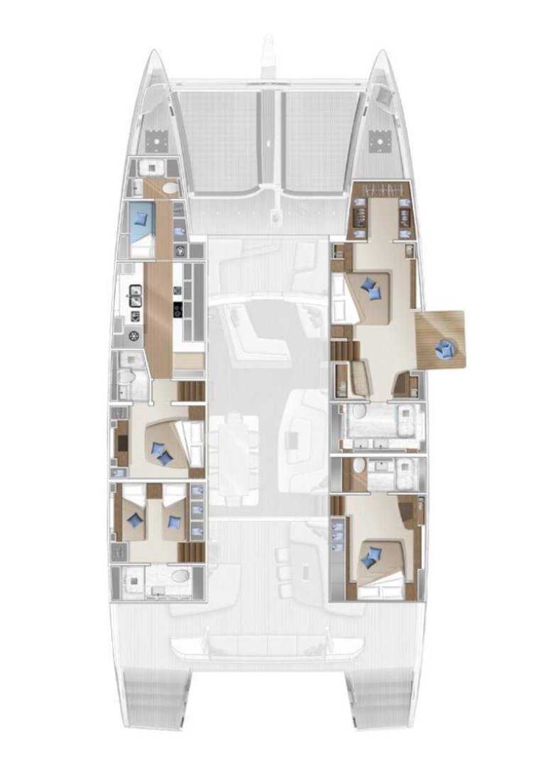 Catamaran à louer à Bas du Fort au meilleur prix