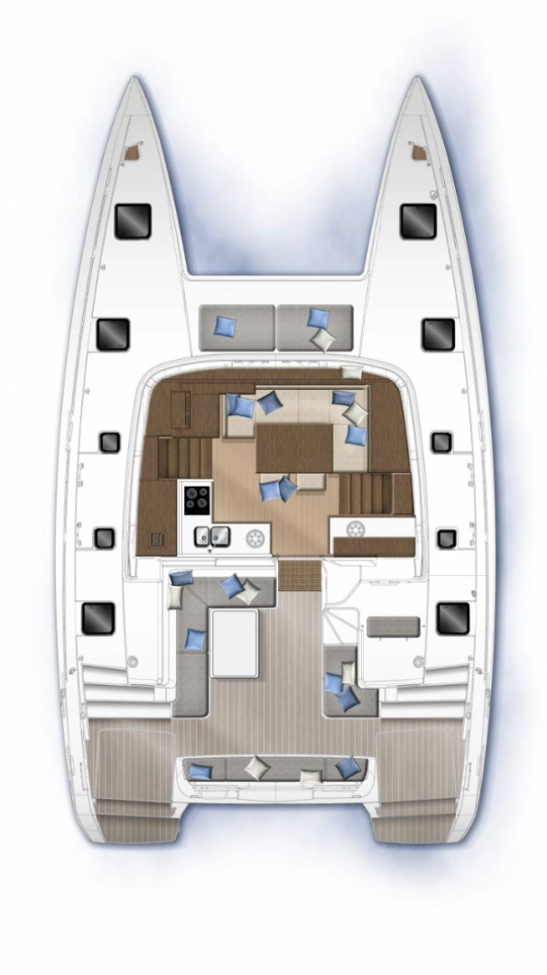 Location bateau Bas du Fort pas cher Lagoon 40