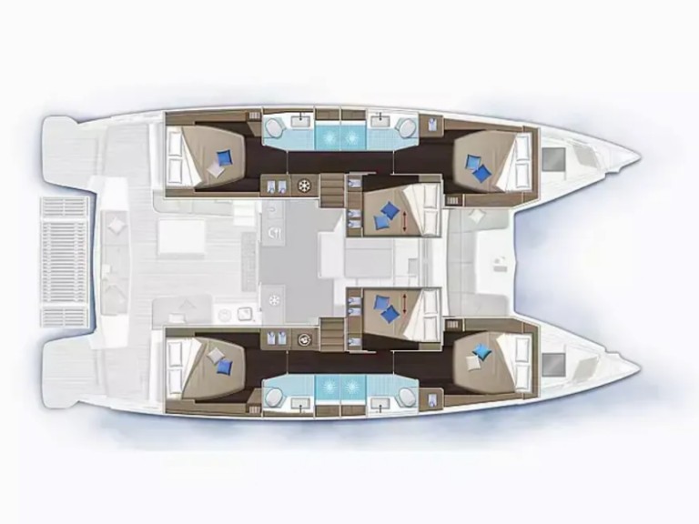 Louez un Lagoon Lagoon 51 à Páleros