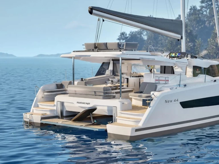 Location bateau Road Town pas cher Fountaine Pajot FP 44 Maestro - 3 cab.