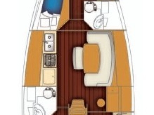 Location bateau Anzio pas cher Cyclades 43.4