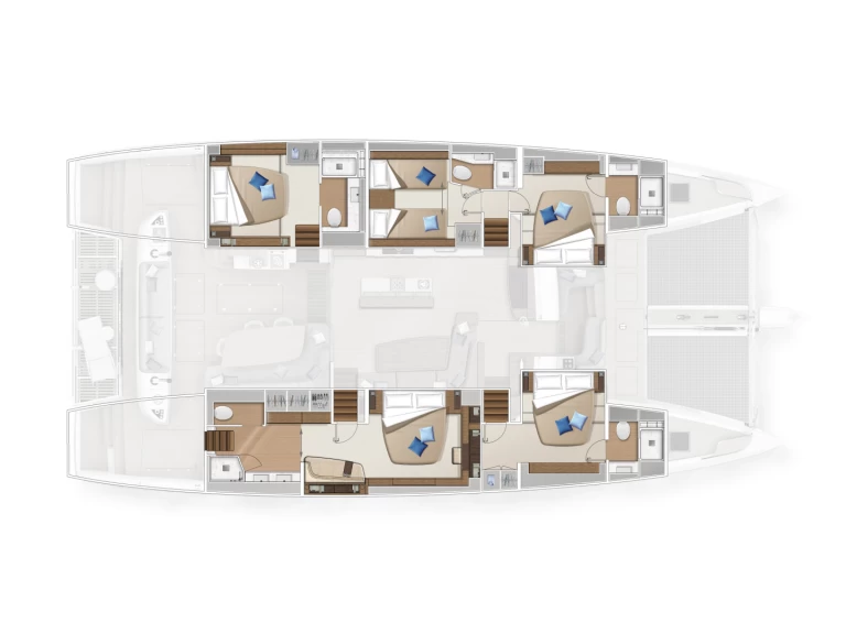 Location Catamaran Lagoon avec permis