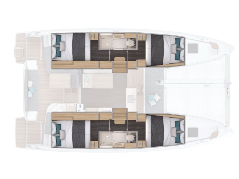 Louer Catamaran avec ou sans skipper Lagoon à Furnari