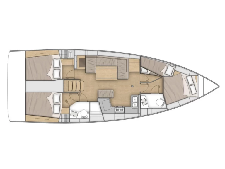 Location à Procida - Bénéteau Sunsail Oceanis 40.1 sur SamBoat