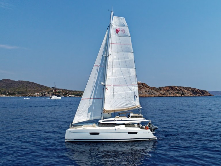 Location à Lávrio - Fountaine Pajot Tanna 47 sur SamBoat
