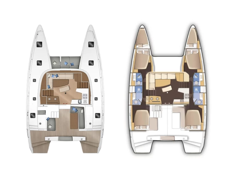 Louez un Lagoon Lagoon 42 à Lávrio