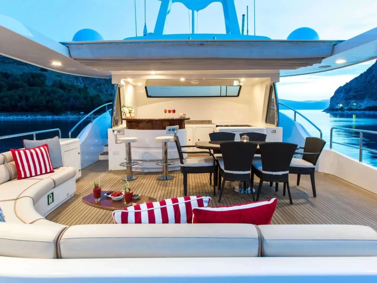 Location Yacht à San Remo - Benetti REBECCA V