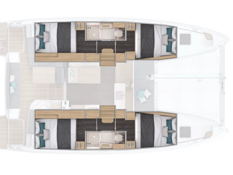 Location à Kaštela - Lagoon Lagoon 38 sur SamBoat