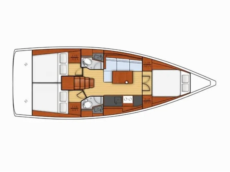 Location bateau Bénéteau Oceanis 38.1 à Lávrio sur Samboat