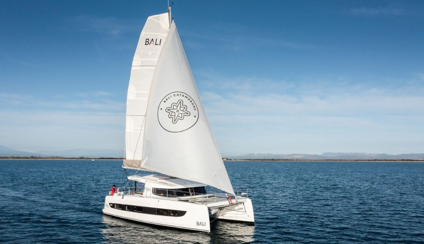 Bali Catsmart eco solar catamaran charter in Préveza, Greece