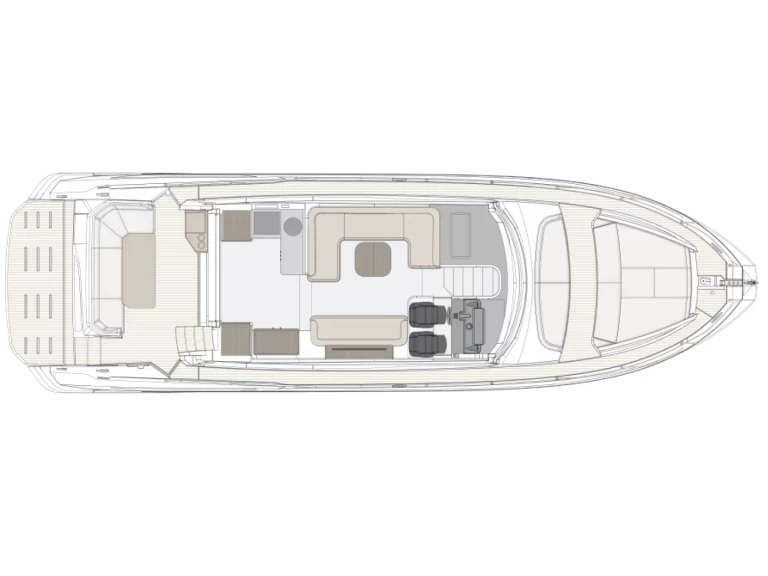 Location bateau Sibenik pas cher Azimut 53 Fly