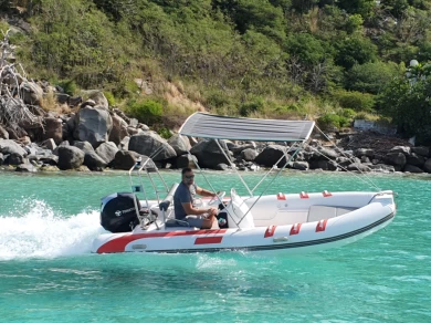 Yacht charter Marigot cheap Rib 480