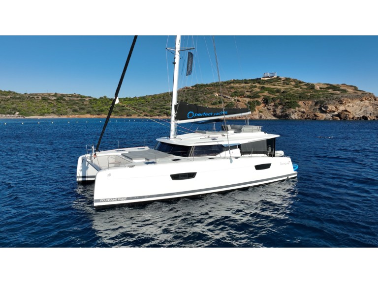 Fountaine Pajot Fountaine Pajot 47 TANNA LUX (GEN,AC,WATERMAKER) a louer à Lefkáda