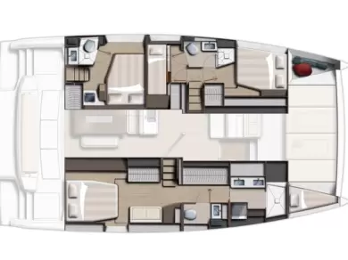 Location Catamaran à Le Marin - BALI 4.6 4 CABINES BALI 4.6 