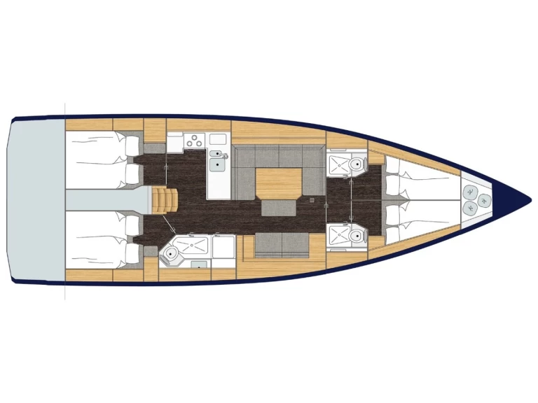 Location bateau Bavaria Bavaria C45 à Lefkáda sur Samboat
