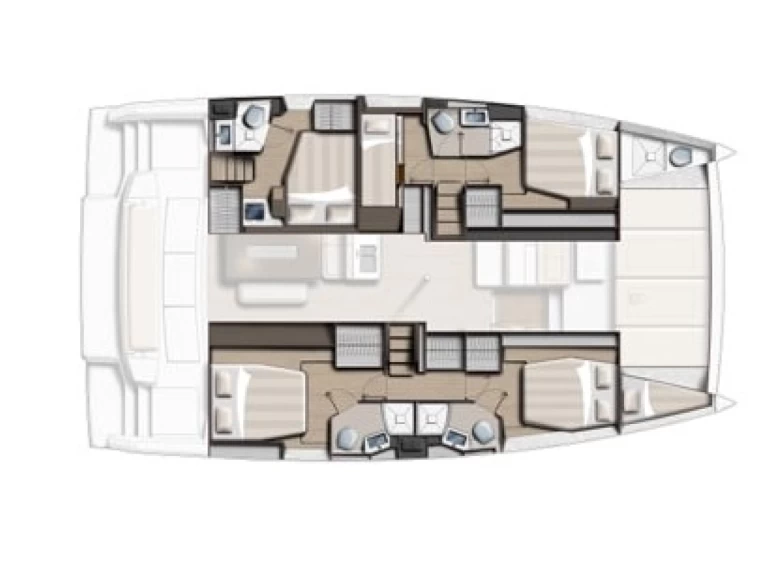 Louer Catamaran avec ou sans skipper Bali à Lefkáda