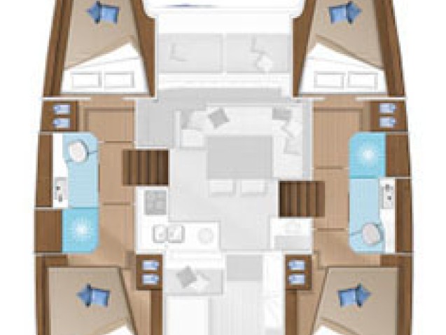 Location Catamaran Lagoon avec permis