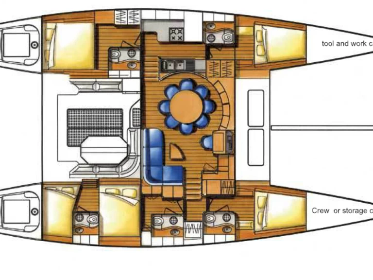Louer Catamaran avec ou sans skipper Lagoon à Papeete