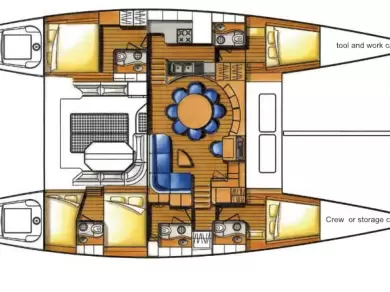 Louer Catamaran avec ou sans skipper Lagoon à Papeete