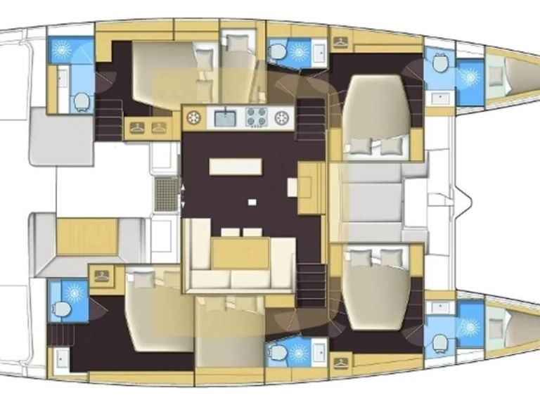 Location à Port d'Andratx - Lagoon Lagoon 52 F sur SamBoat