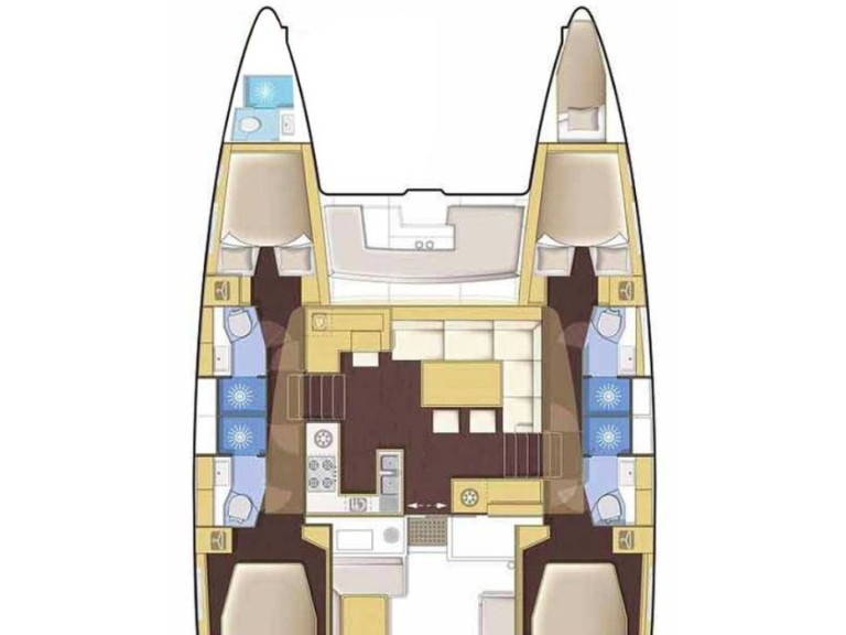 Lagoon Lagoon 46 a louer à Lávrio