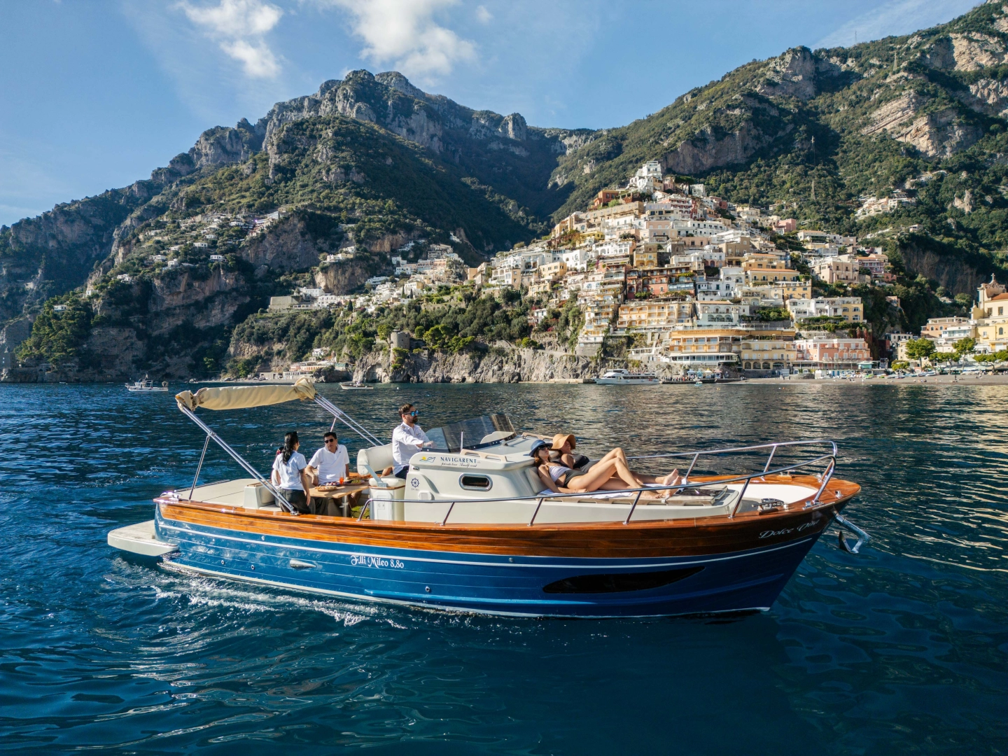 Location Bateau à moteur à Salerne - fratelli mileo Gozzo Campano Sport Cruiser 