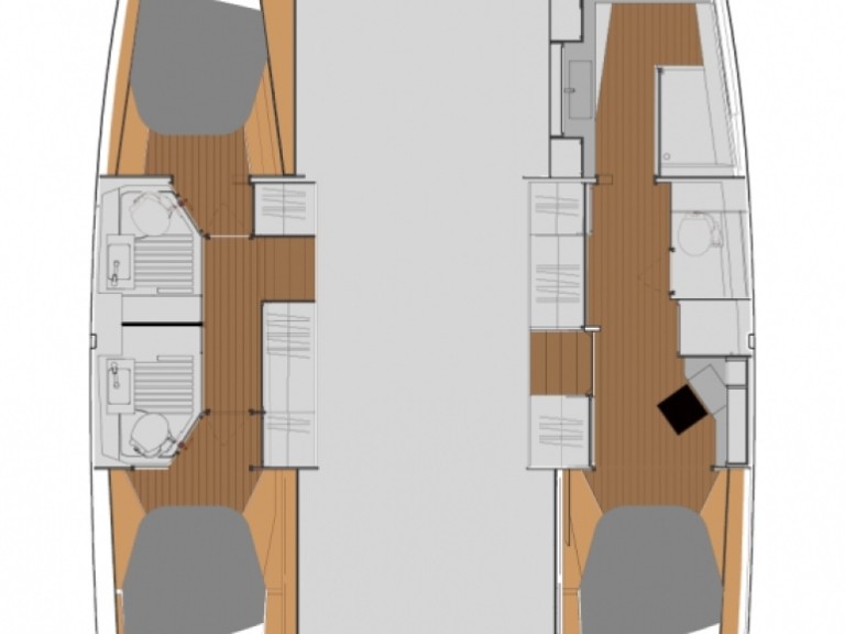 Location Catamaran Fountaine Pajot avec permis