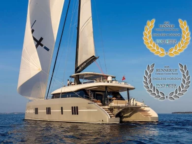 Luxury Yacht rental in Îles Vierges britanniques (BVI) - Sunreef ENDLESS HORIZON