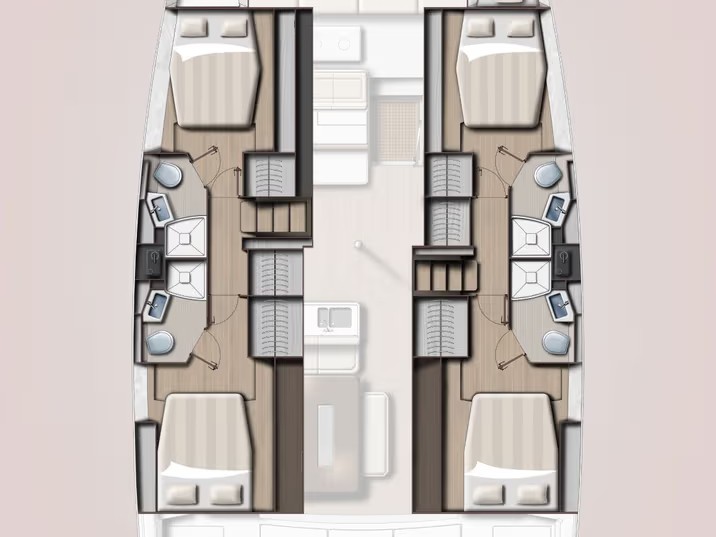 Location à Marsh Harbour - Bali Catamarans Bali 4.6 sur SamBoat