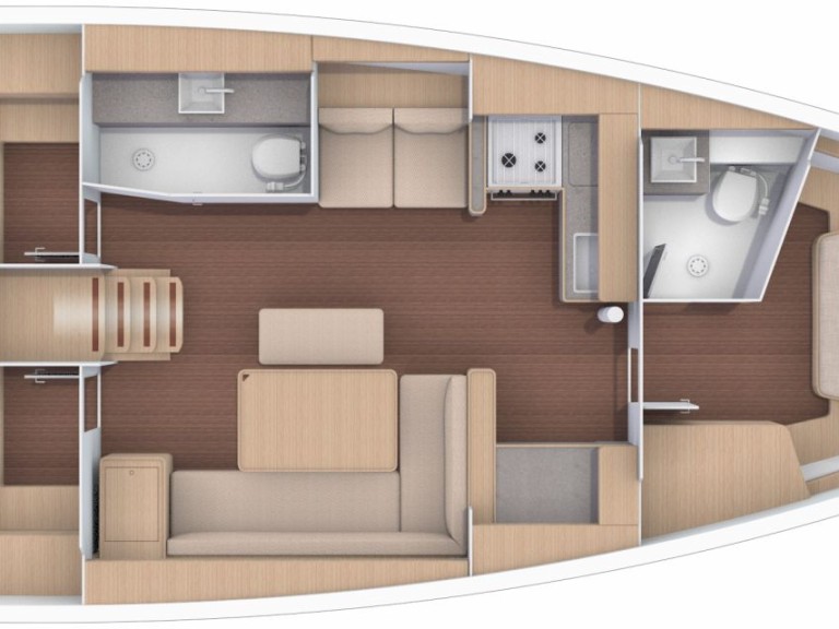 Dufour Dufour 430 a louer à Annapolis