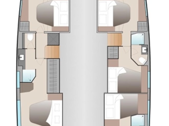 Fountaine Pajot Aura 51 a louer à Belize City
