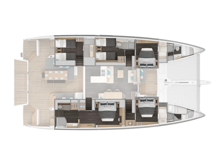 Location Catamaran à Cugnana Verde - Lagoon Lagoon 60
