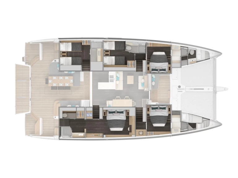 Location Catamaran à Cugnana Verde - Lagoon Lagoon 60