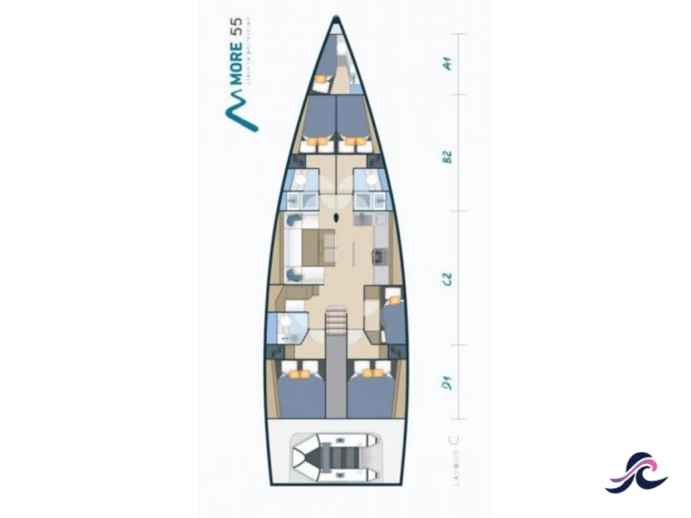 Louer Voilier avec ou sans skipper More Boats à Seget Donji