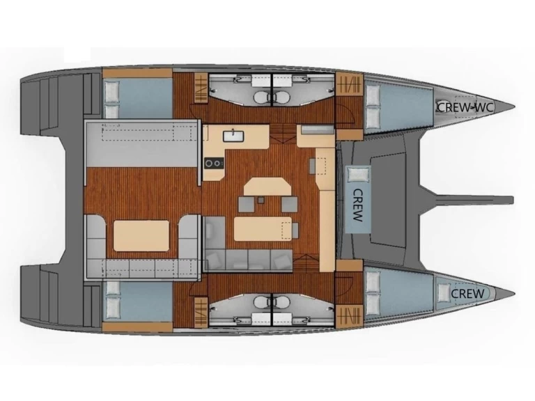 Catamaran à louer à Split au meilleur prix