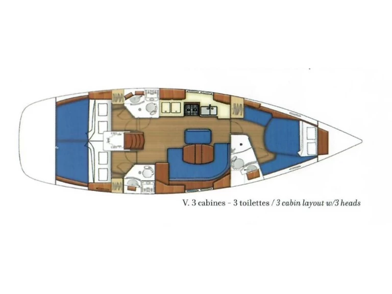 Location Voilier Bénéteau avec permis