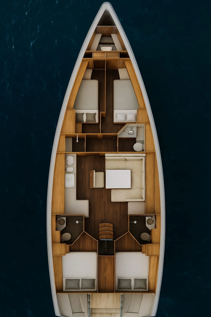 Location Voilier à Heiligenhafen - Bavaria Cruiser 45