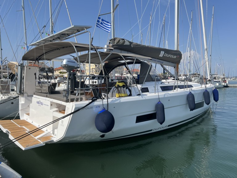 Location bateau Dufour Dufour 470 à Lefkáda sur Samboat