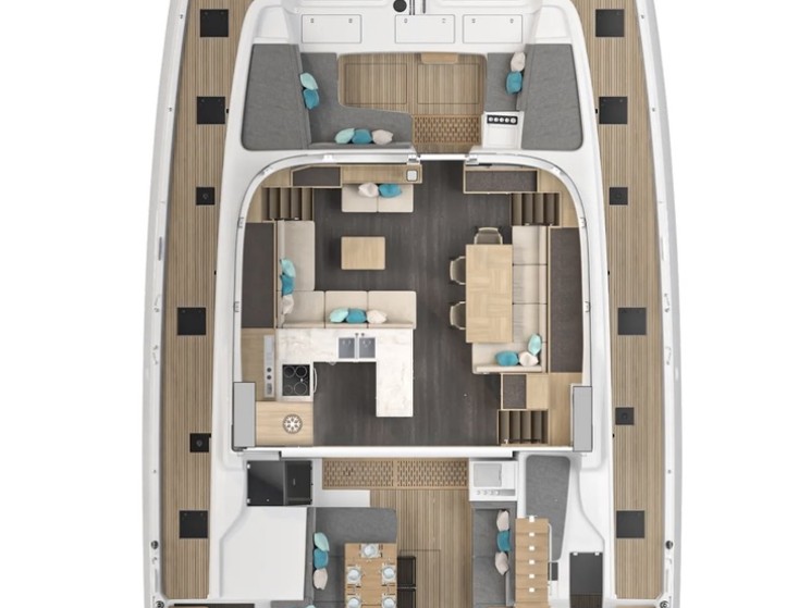 Location Catamaran à Cugnana Verde - Lagoon Lagoon 60
