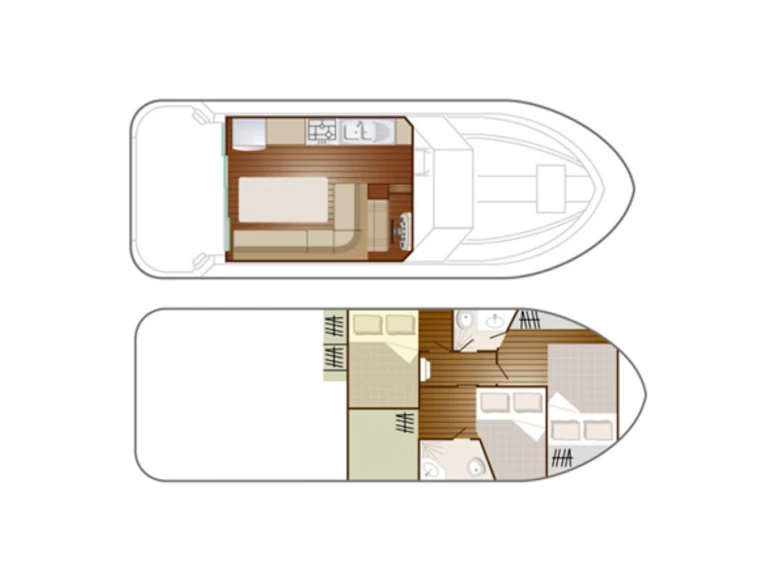 Location bateau Grez-Neuville pas cher Confort Family 4-8 p.