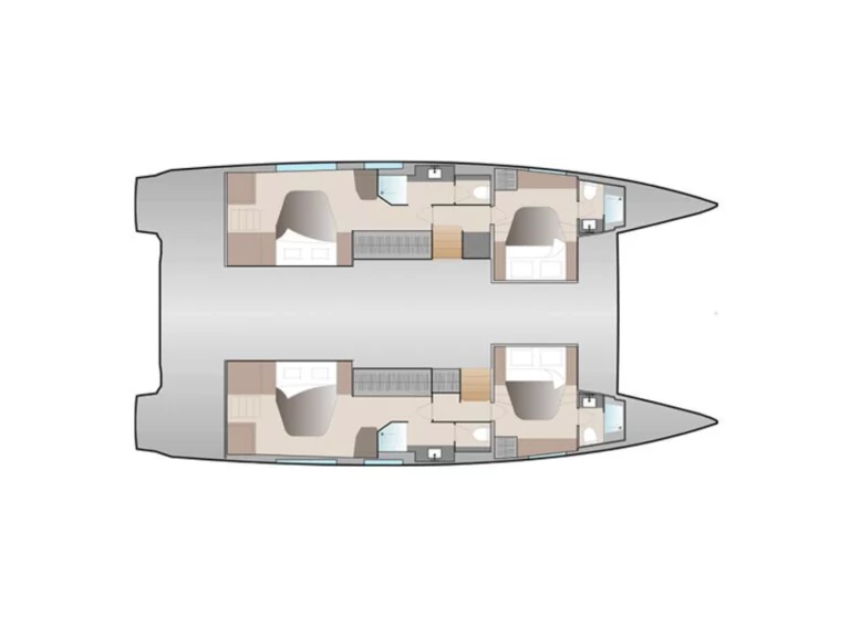 Location Catamaran à Porto-Vecchio - Fountaine Pajot Aura 51
