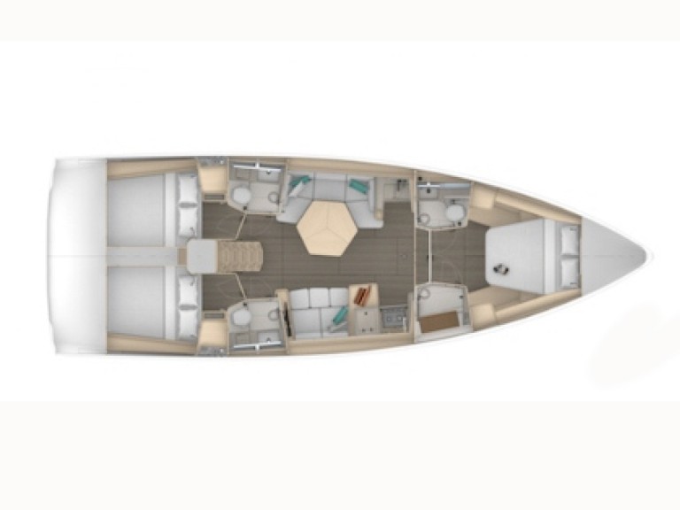 Dufour Dufour 44 a louer à Palerme